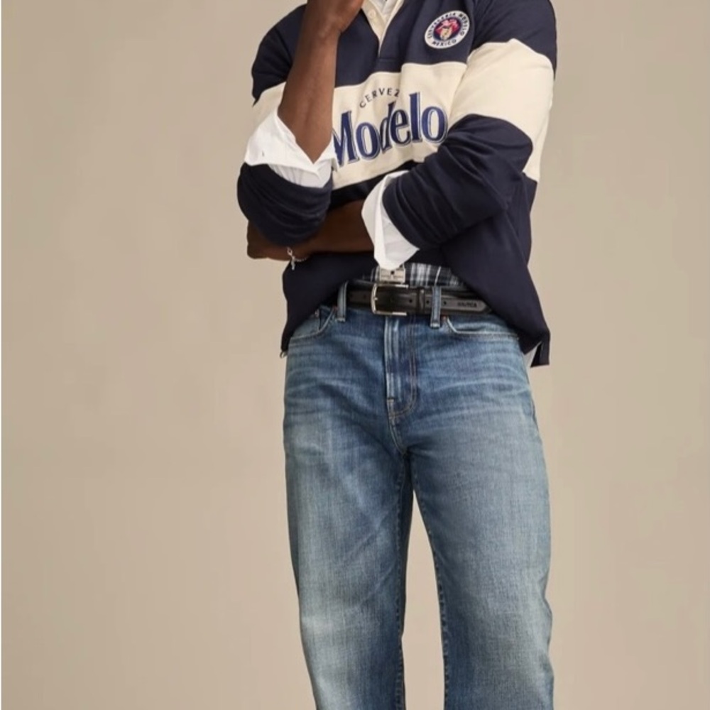 Lucky Brand Men's Straight Blue Jeans - Picture 2 of 7